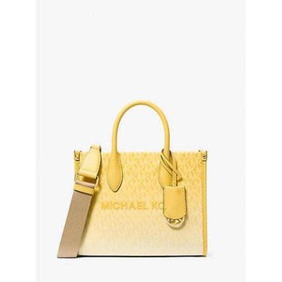 Michael Kors Mirella Small Ombre Signature Logo Crossbody Bag NWT - Picture 1 of 5